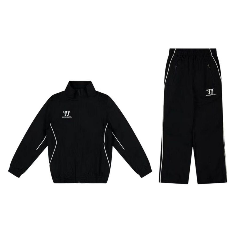 Warrior Childrens/Kids Fleece Tracksuit Set / Black